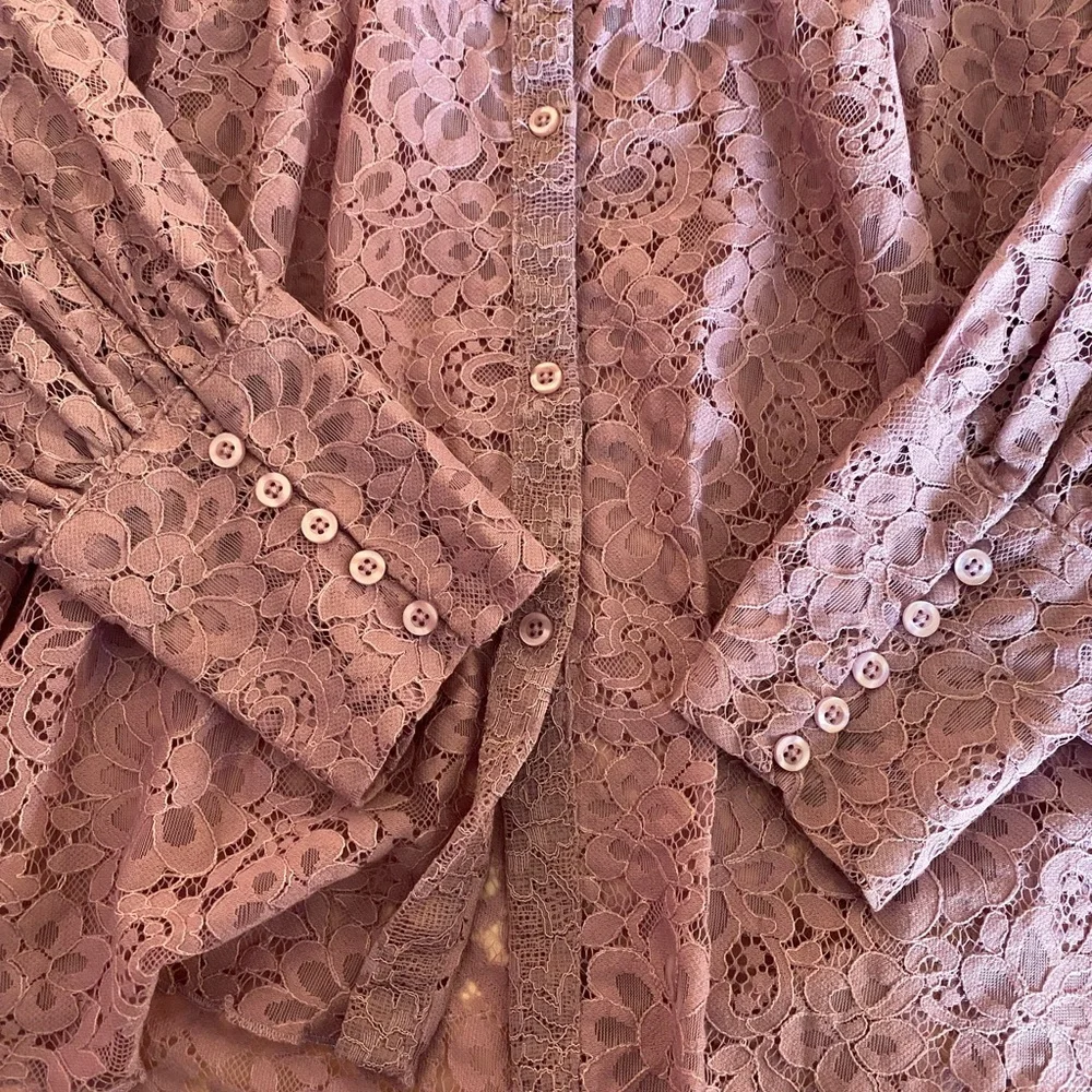 Free People Outwest Top in Lilac